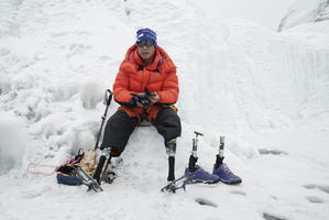 Climbing Mount Everest while using prosthetic sockets developed in Upper Bavaria